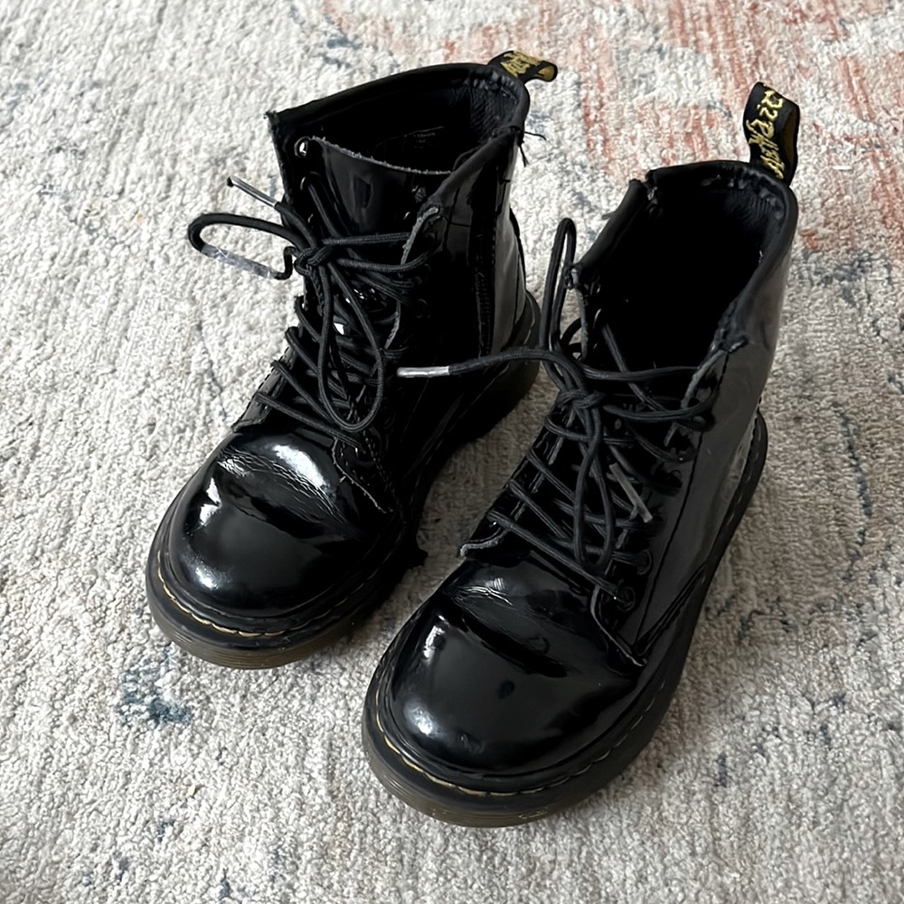 Girls black Dr. Martens